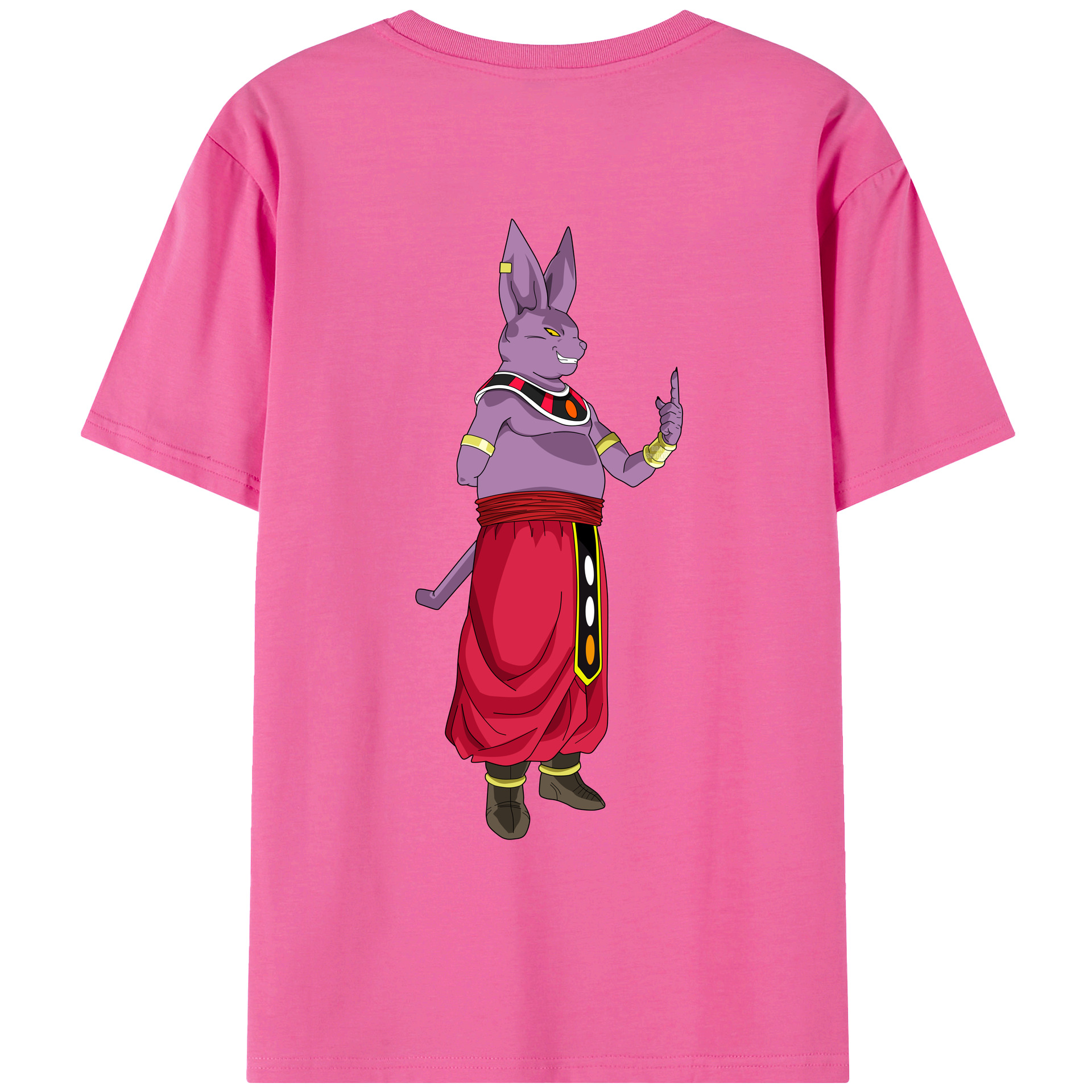 （画像用） ドラゴンボール シャンパ DRAGON BALL Champa レディース半袖Tシャツ(バックプリント)